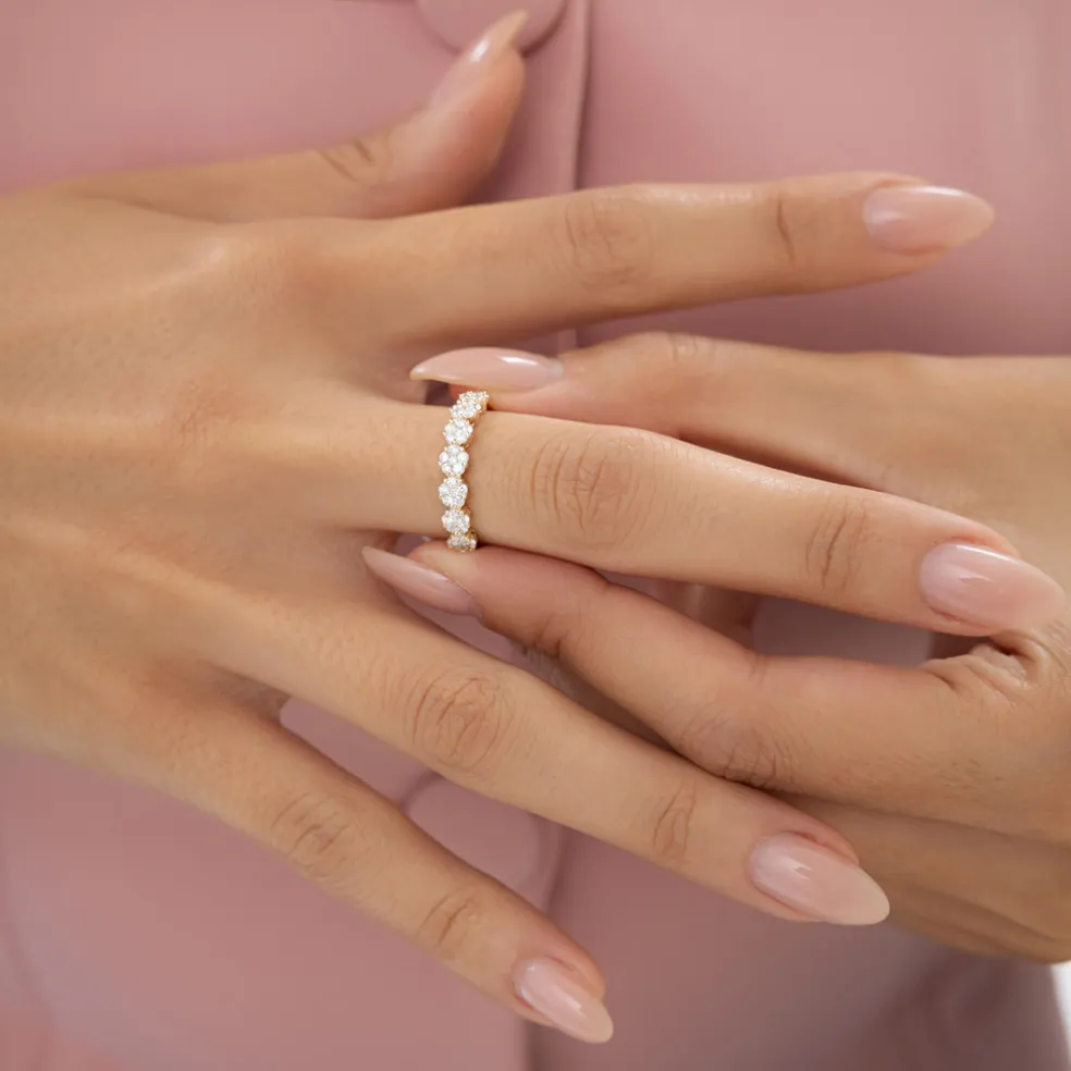14k 0.50 ctw Illusion Setting Wedding Ring