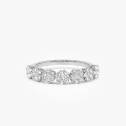 14k 0.50 ctw Illusion Setting Wedding Ring