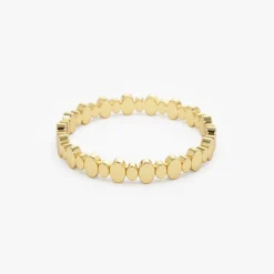 14k Alternating Size Oval Ring