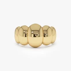 14k Bubble Dome Statement Ring