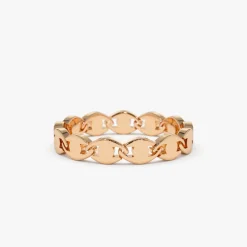 14K Chain Link Ring