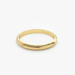 14k Classic Dome 2MM Band