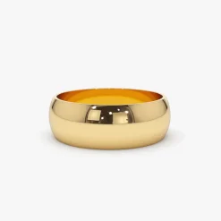 14k Classic 6MM Dome Wedding Ring