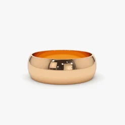 14k Classic 6MM Dome Wedding Ring