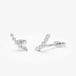 14k Diamond Crawler Studs