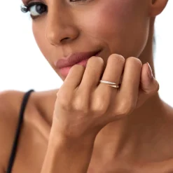 14K Diamond Wrap Crossover Ring
