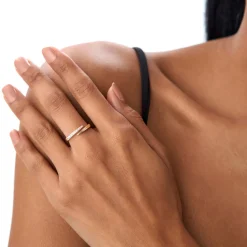 14K Diamond Wrap Crossover Ring