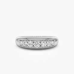 14k Dome Diamond Ring