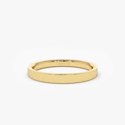 14k Flat 2MM wedding band