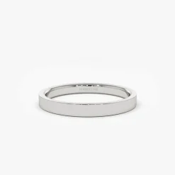 14k Flat 2MM wedding band
