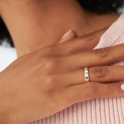14k Full Eternity Flush Setting Round Diamond Band