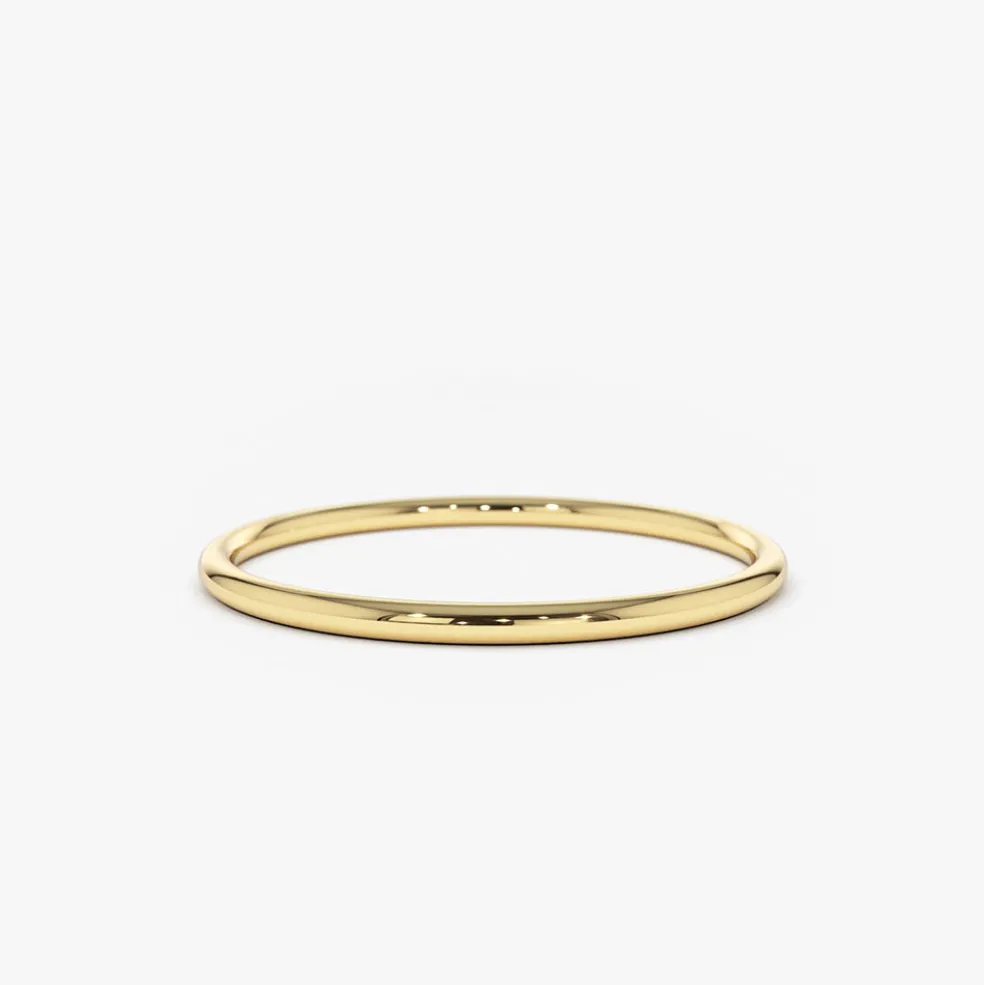 14K Gold 1.2 mm Wedding Band