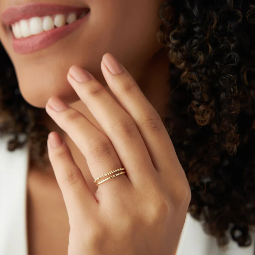 14K Gold 1.2 mm Wedding Band