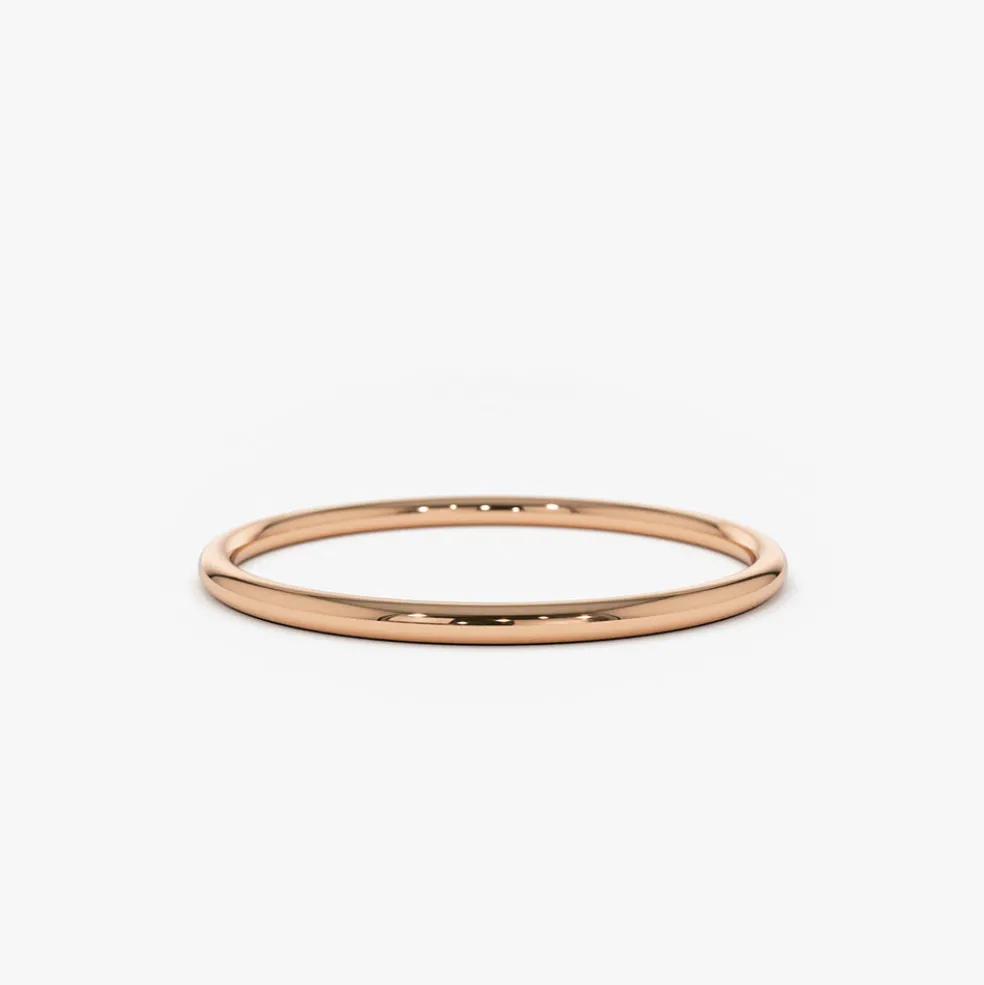 14K Gold 1.2 mm Wedding Band