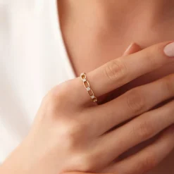 14K Gold Bezel Setting Unique Diamond Wedding Band