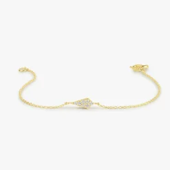 14k Gold Diamond Bracelet