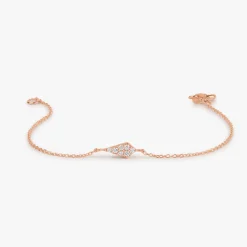 14k Gold Diamond Bracelet