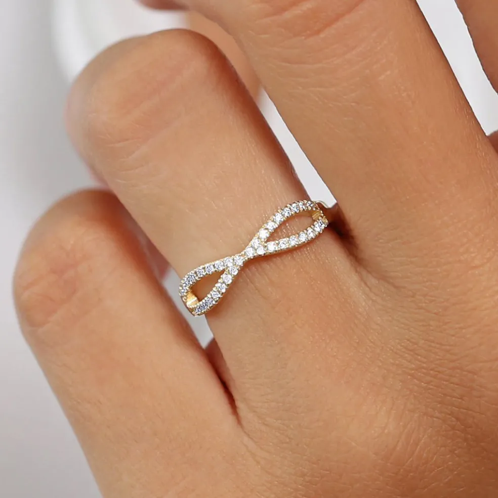 14K Gold Eternity Diamond Wedding Band