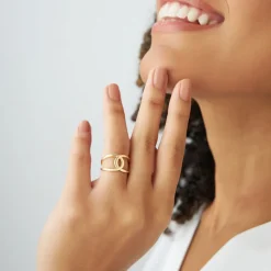 14k Gold Infinity Knot Ring