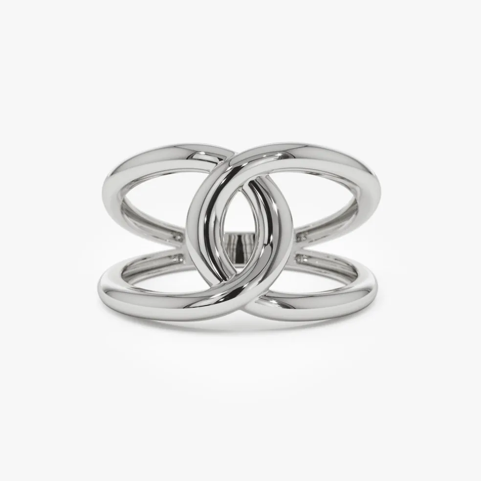 14k Gold Infinity Knot Ring