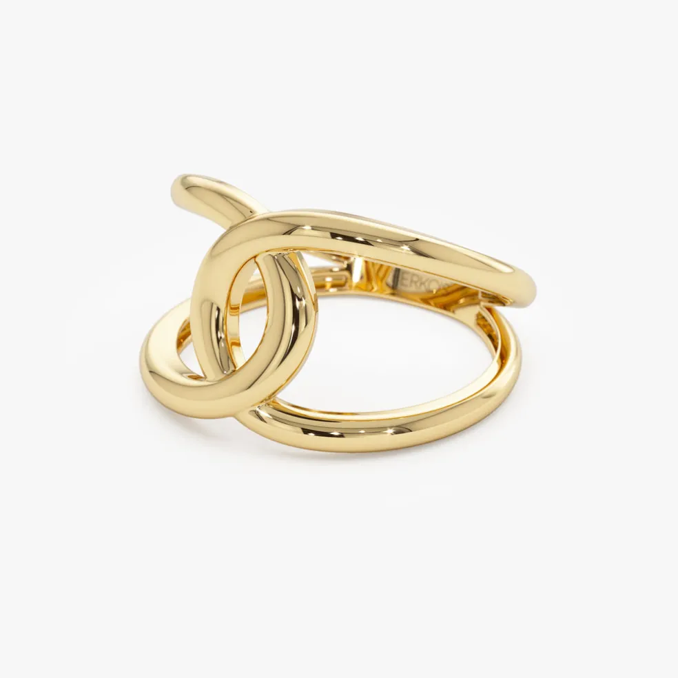 14k Gold Infinity Knot Ring