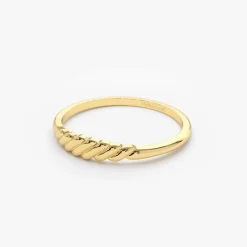 14k Gold Pluto Ring