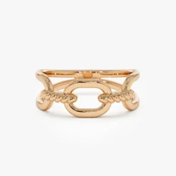 14K Gold Twisted Rope Ring
