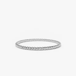 14K Gold Twists Rope Wedding Band