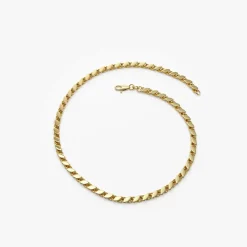14K Gold Unique Marquise Shape Bracelet