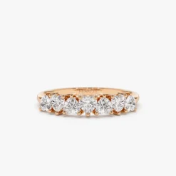 14k Heart Shape Up Down Prong Setting Diamond Ring