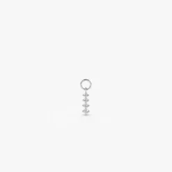 14k Journey Hoop Charm