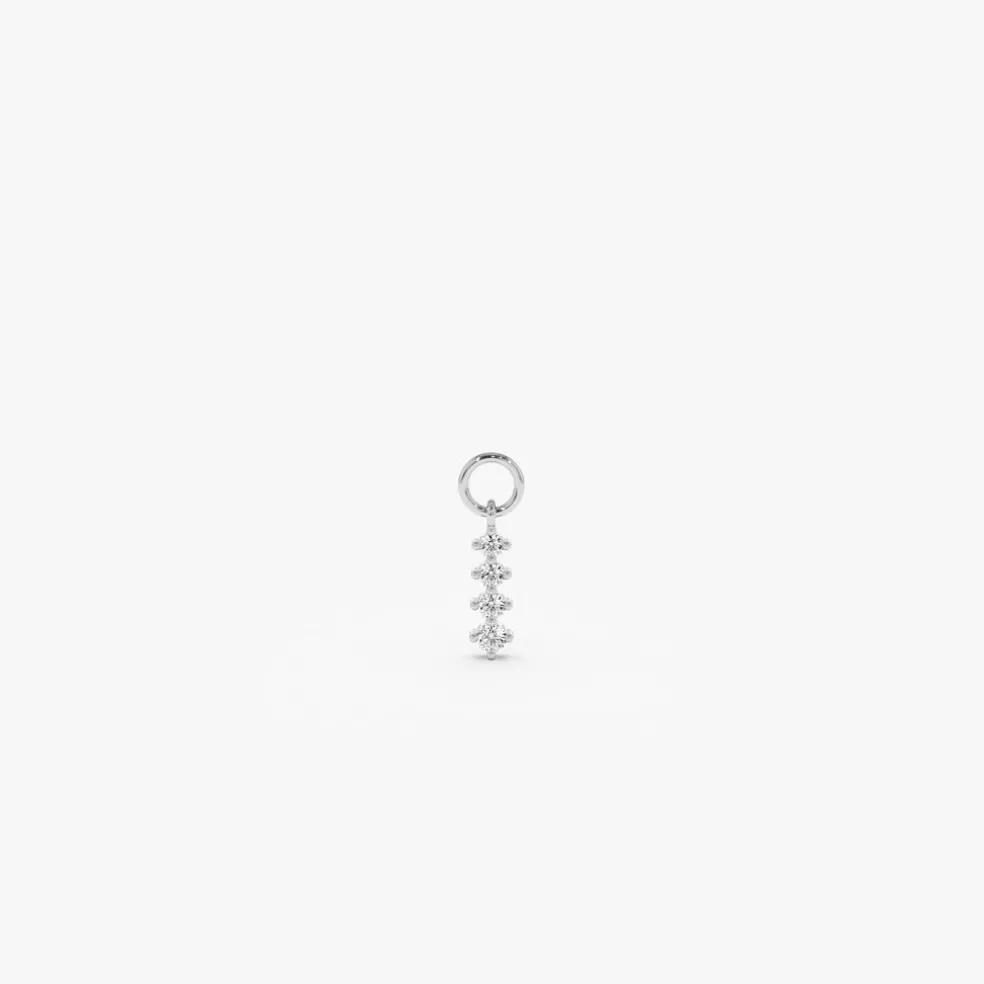 14k Journey Hoop Charm