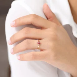 14k Marquise Sapphire Cluster Ring