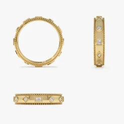 14k Mixed Shape Diamond Anniversary Band