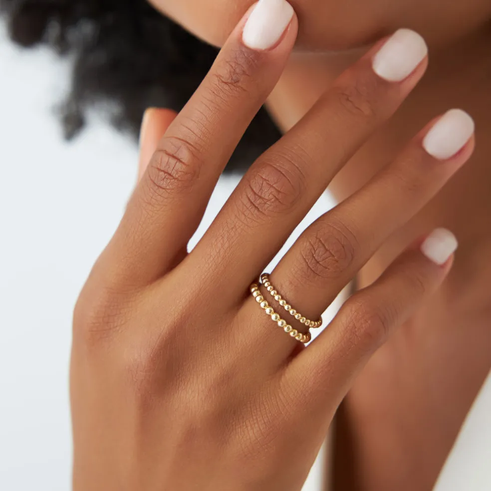 14k 2.5MM Bead Ring
