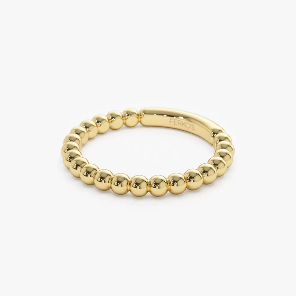 14k 2.5MM Bead Ring