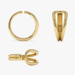 14k Modern Minimalist Statement Ring
