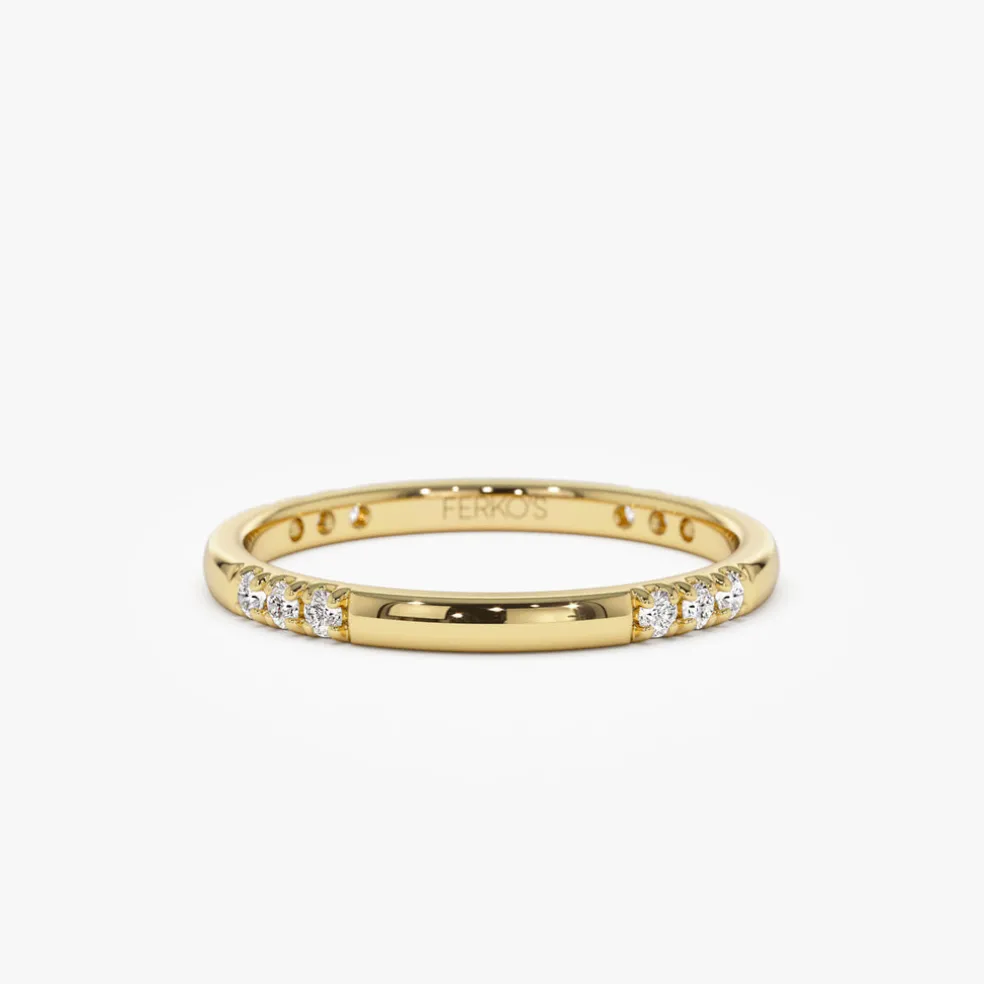 14k Multi Station Diamond Eternity Ring