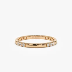 14k Multi Station Diamond Eternity Ring