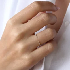 14k Pave Diamond Open Cuff Claw Diamond Ring
