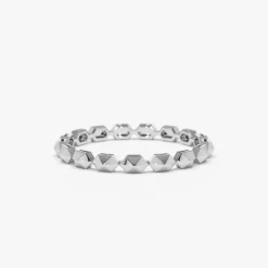 14k Petite Mini Pyramid Ring