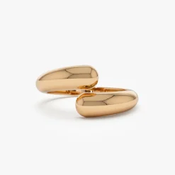 14K Plain Cuff Ring
