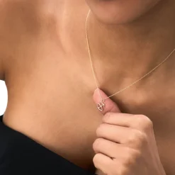 14K Sagittarius Zodiac Charm Necklace