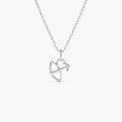 14K Sagittarius Zodiac Charm Necklace