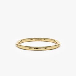 14K Solid Gold 1.5 MM Wedding Band