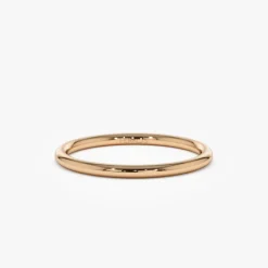 14K Solid Gold 1.5 MM Wedding Band