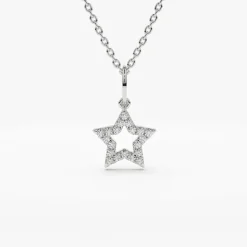 14k Super Star Diamond Layering Necklace